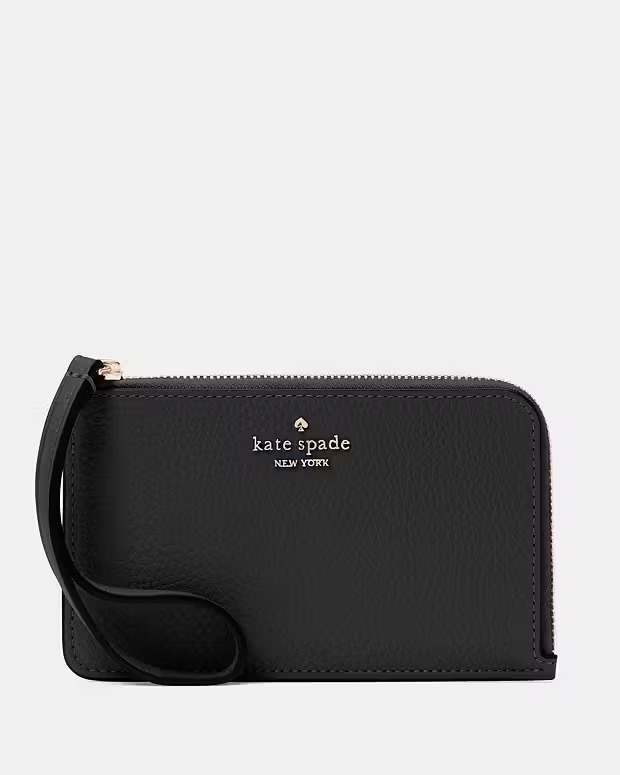 RQ53 KS 黑色拉鏈卡包 Lucy Small Card Holder Wristlet