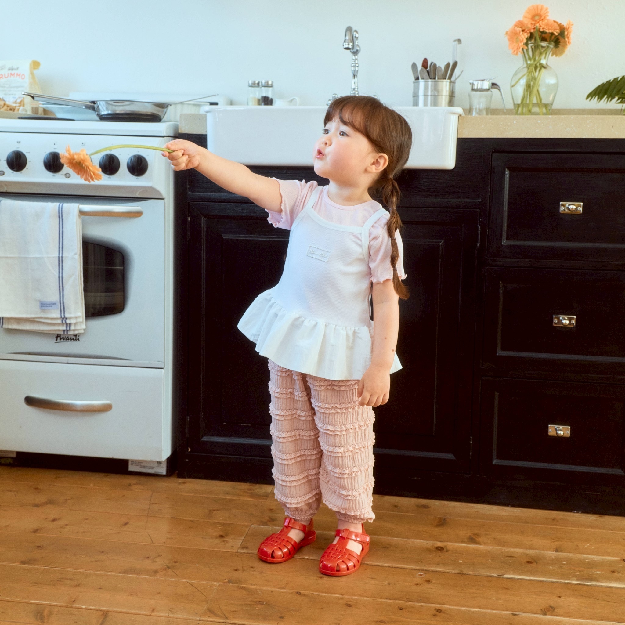 可愛外搭半身洋裝