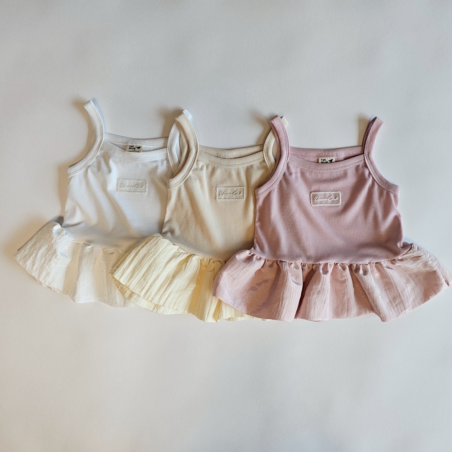 可愛外搭半身洋裝