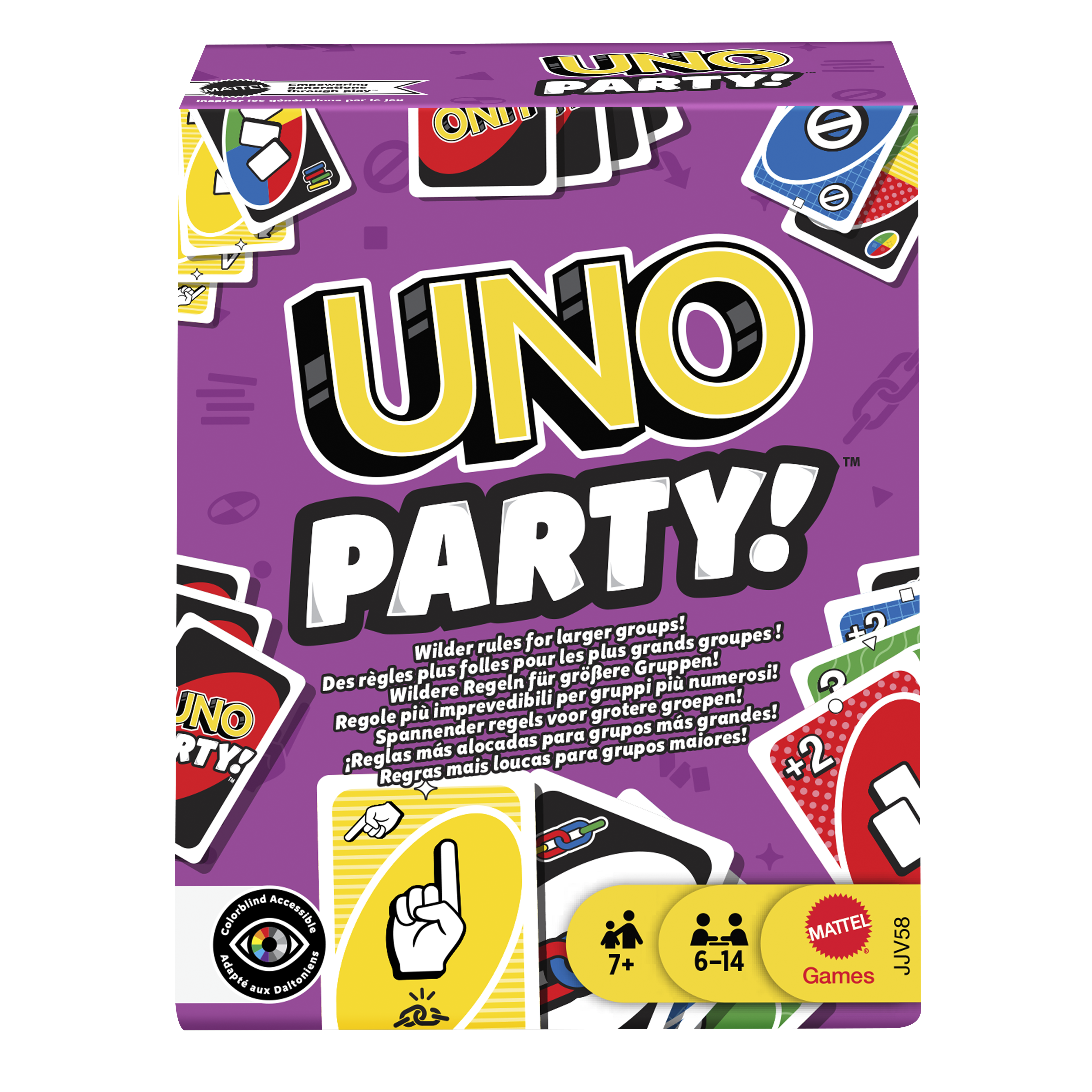 UNO Party/ UNO卡牌遊戲:派對版  (JJV58)