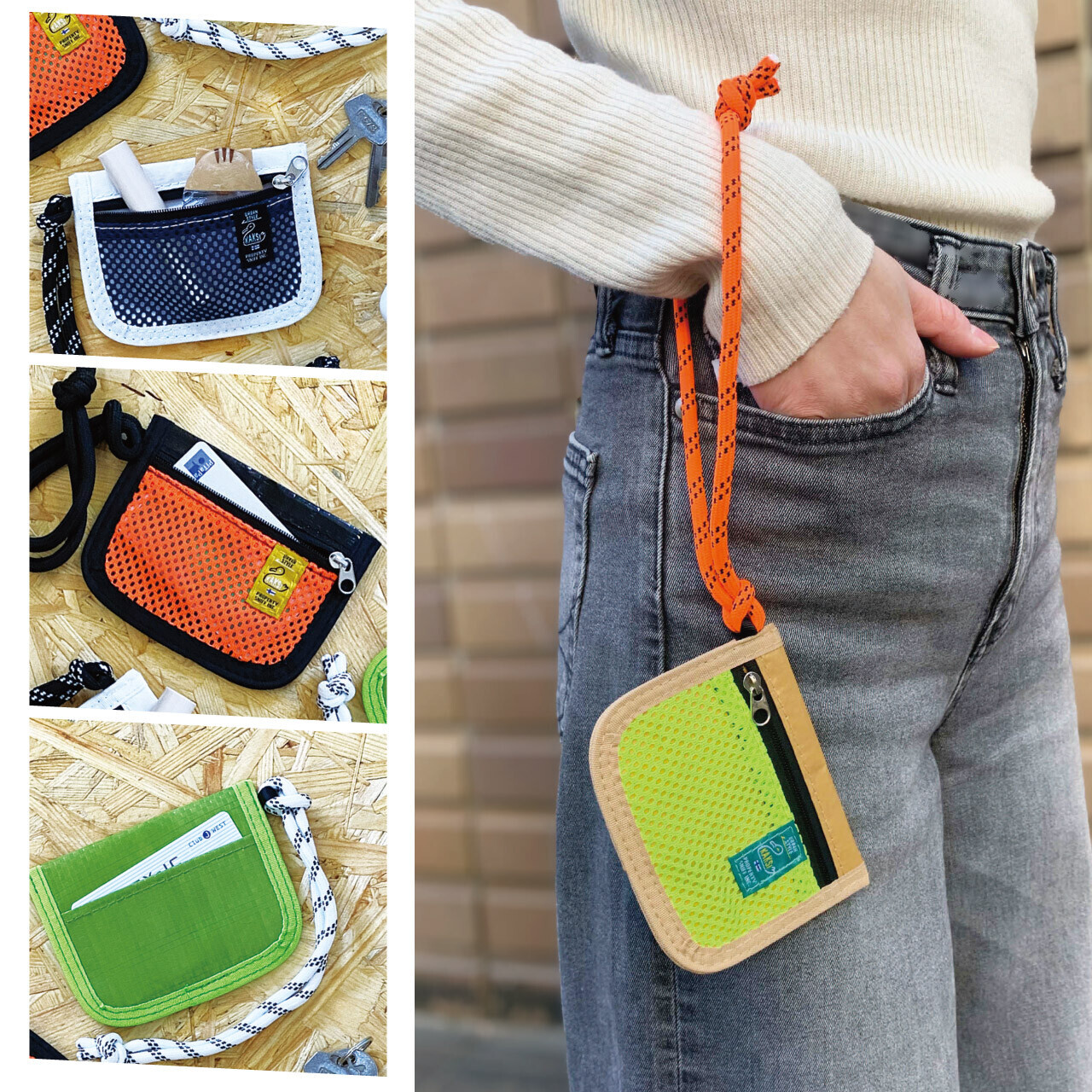 [KAKSI]  帶有手帶的迷你小包