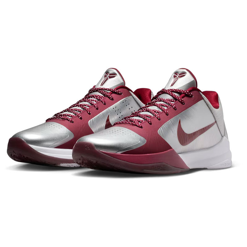 ＜限量商品，售出無退換＞男鞋 NIKE KOBE 5 ACES 黑桃 銀酒紅 科比5 曼巴 實戰 籃球鞋【IM0557-001】