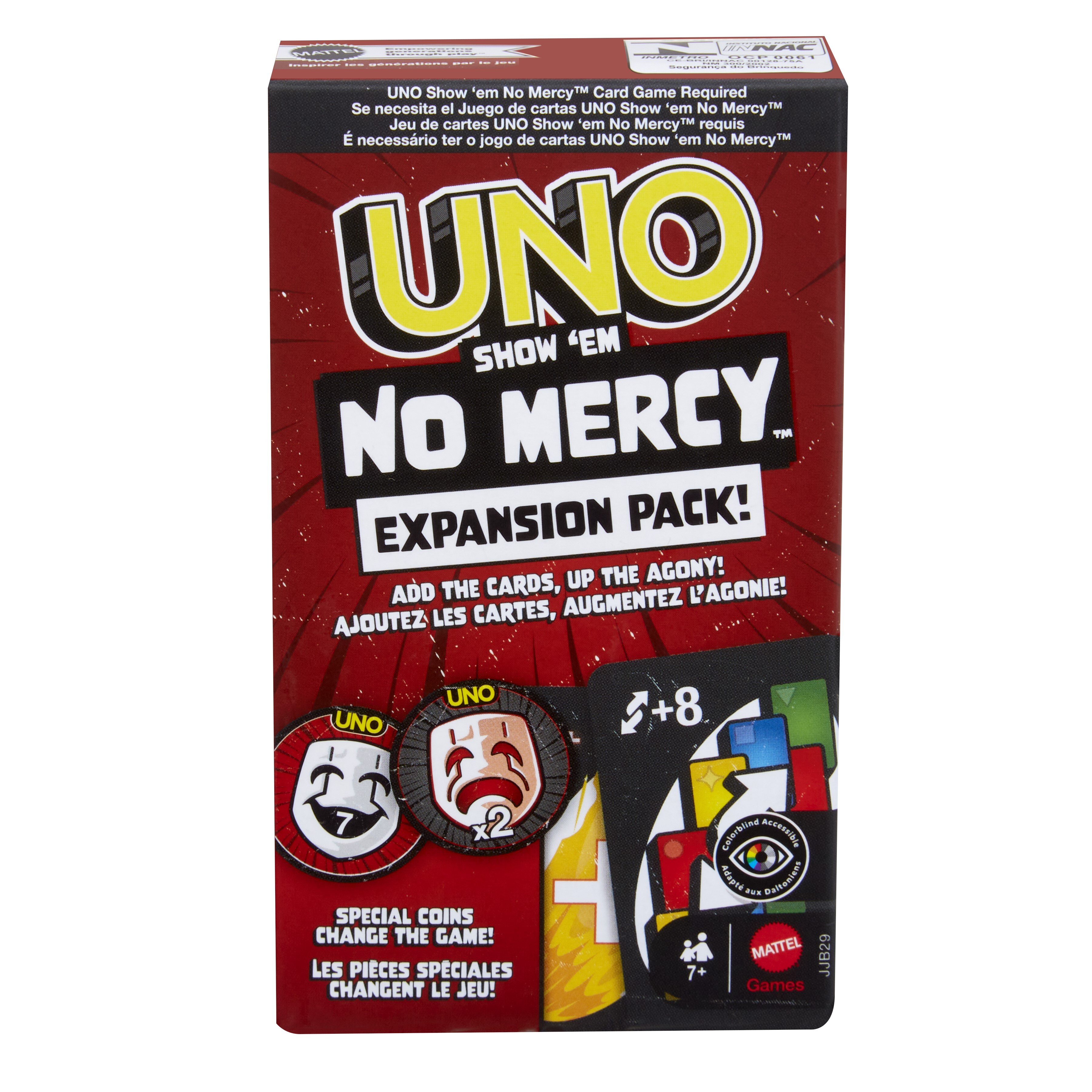 UNO Show’em No Mercy Expansion/ UNO卡牌遊戲:毫不留情擴充 (JJB29)