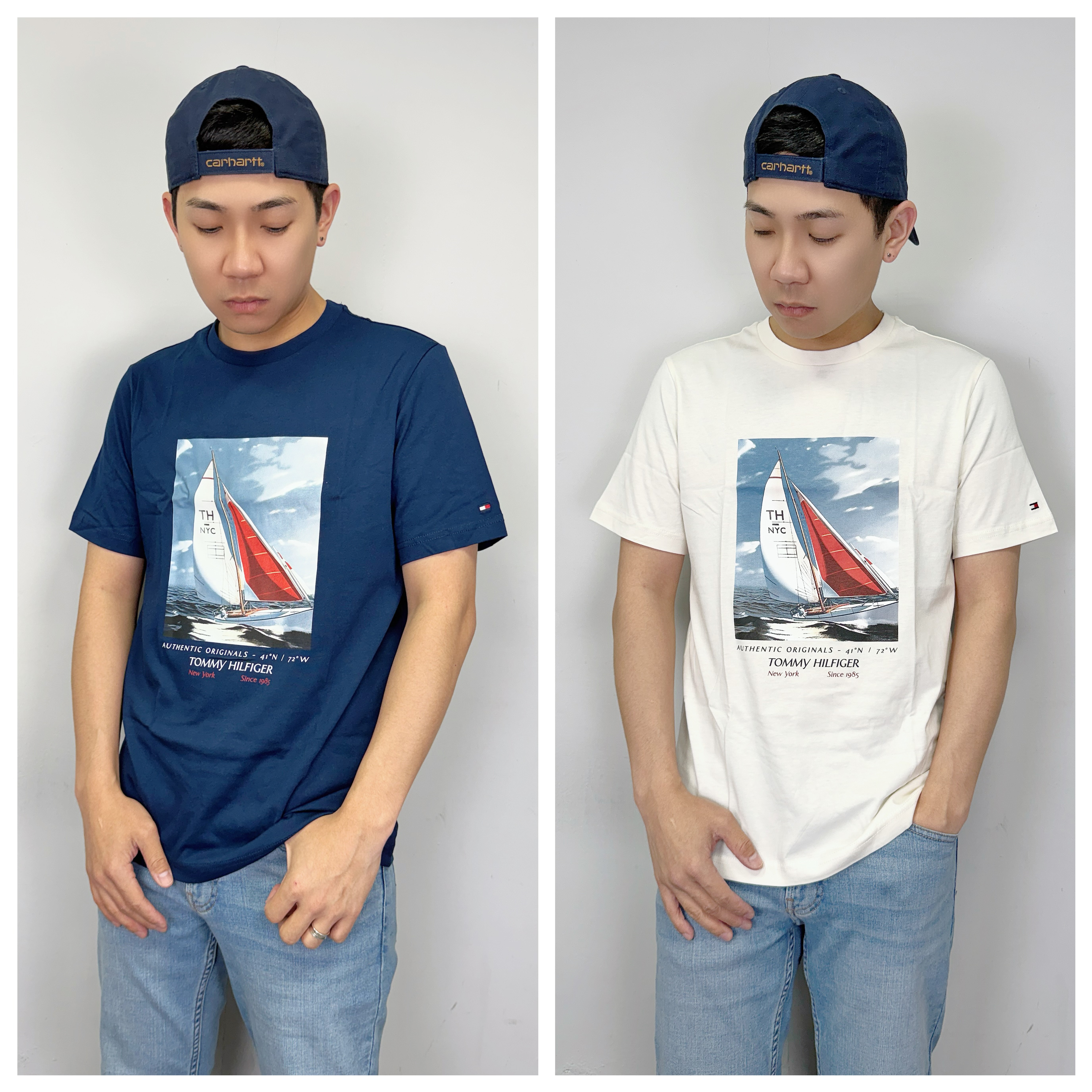 Tommy Hilfiger 胸前帆船圖 短袖上衣 短T