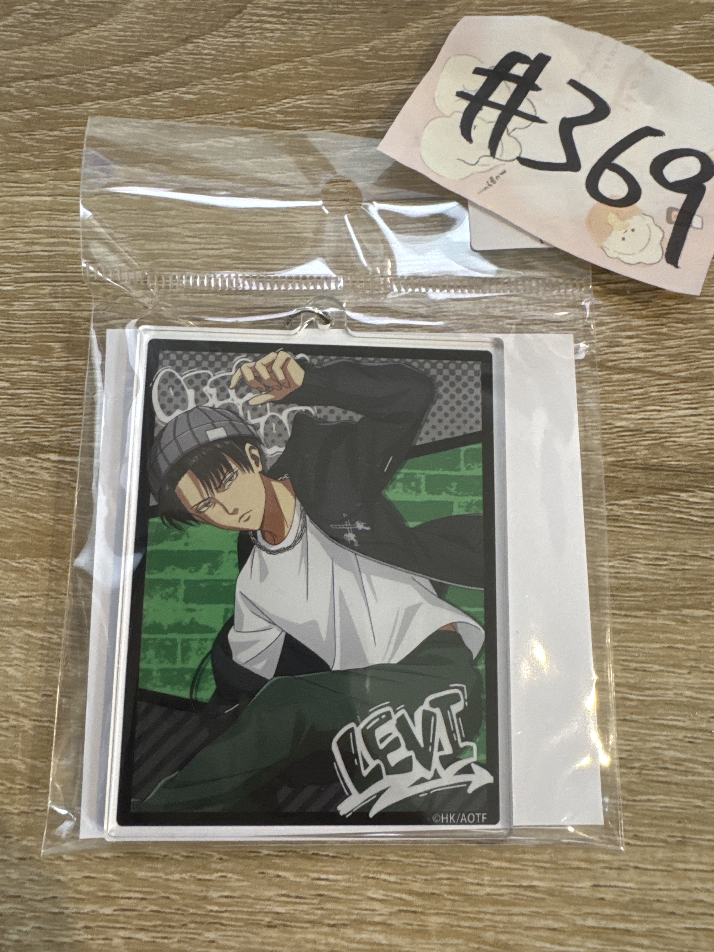 進擊的巨人  LEVI 掛件#369