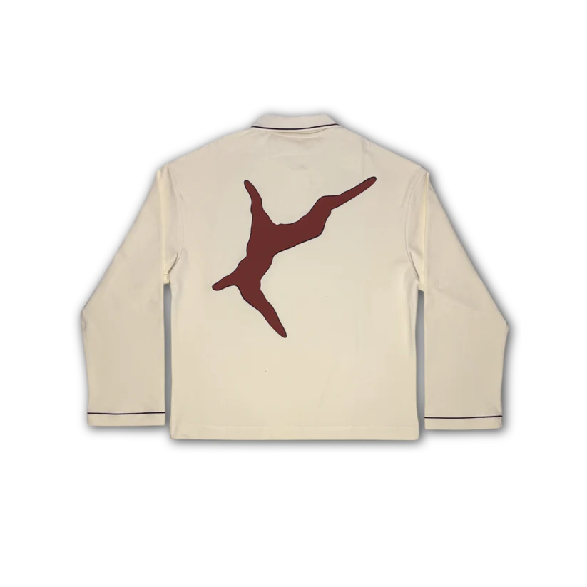 ISSMEN x Cracked Club Polo Shirt - Beige