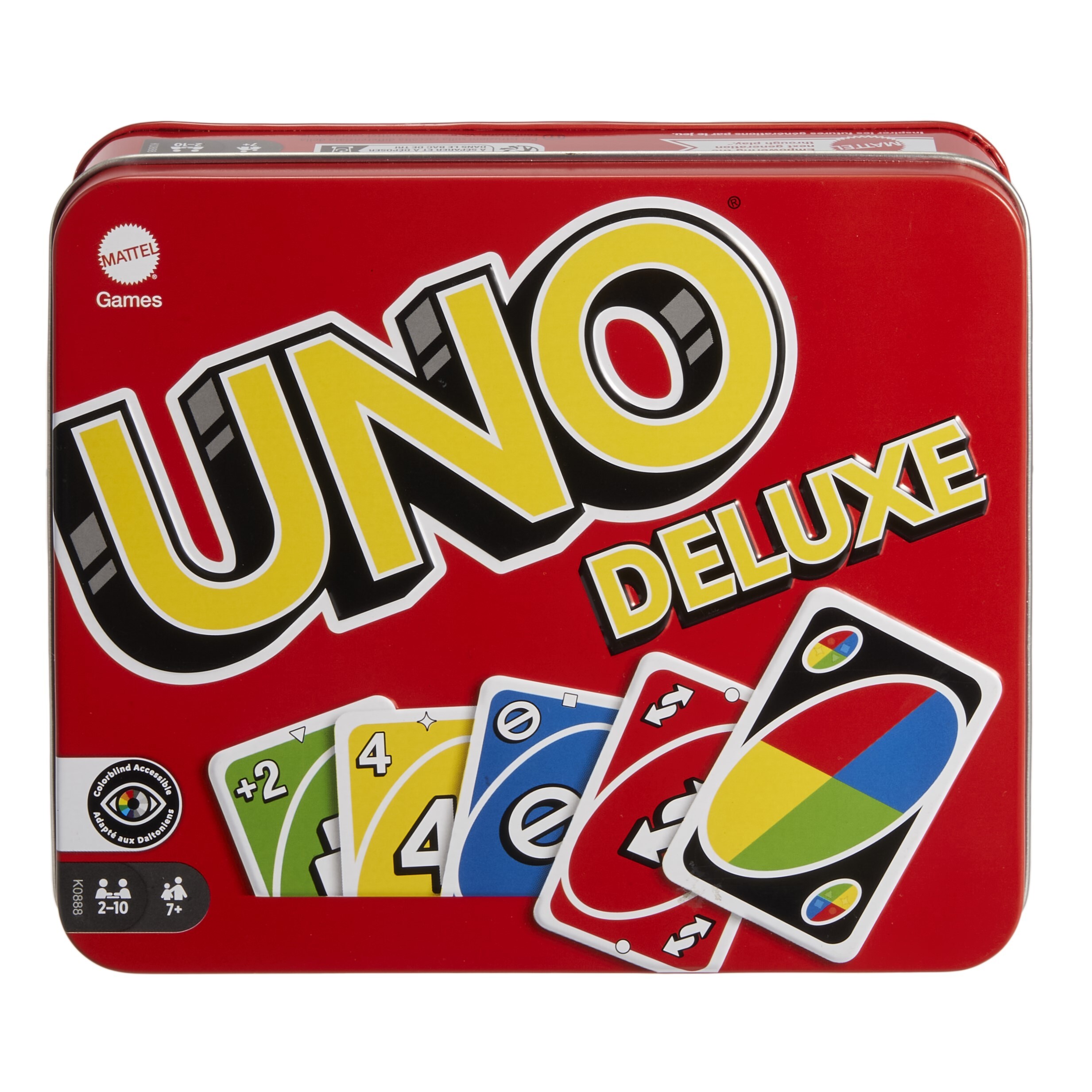 UNO DELUXE CARD GAME/ UNO卡牌遊戲:豪華盒裝版 (KO888)