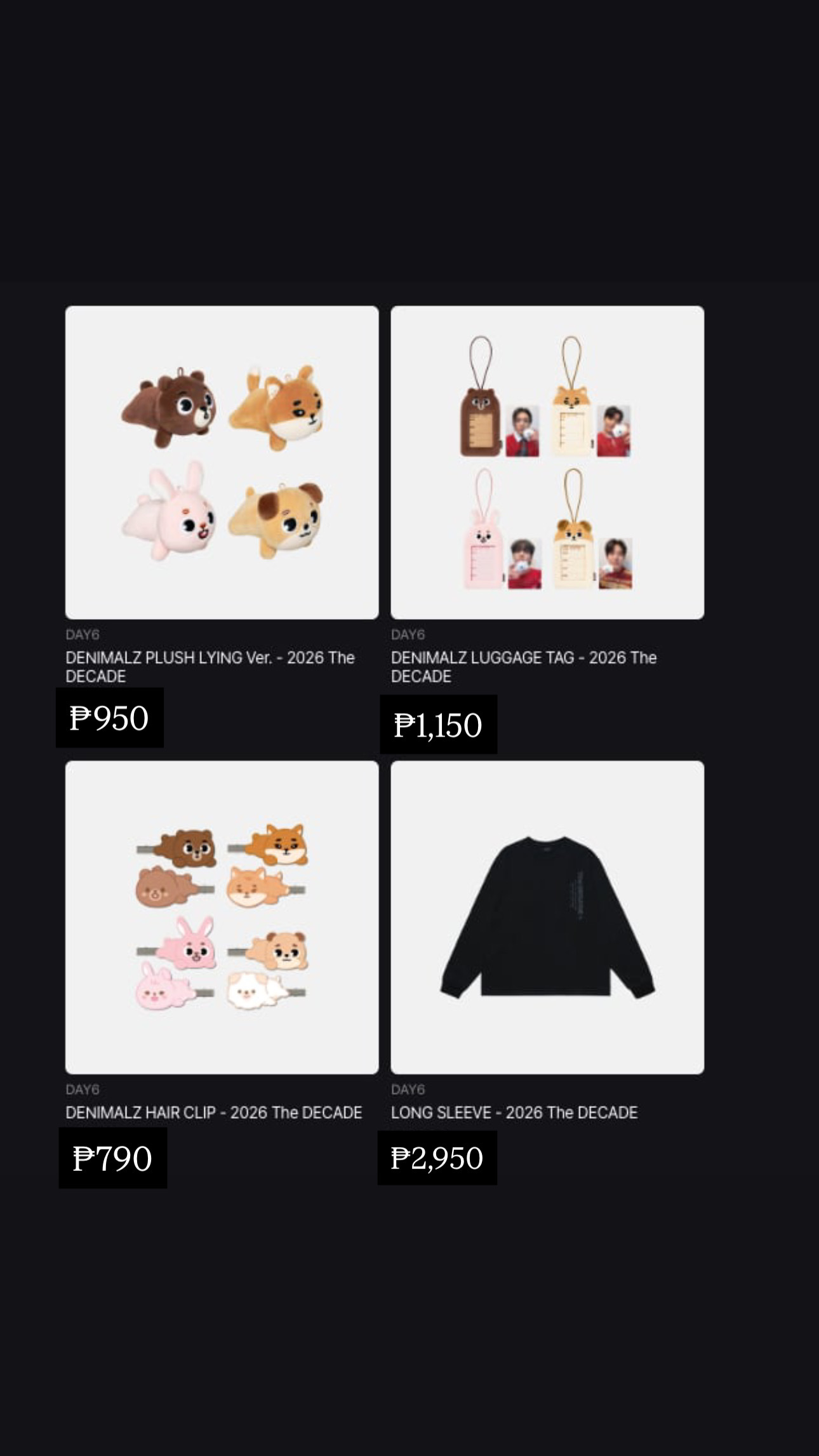 [PRE-ORDER] DAY6 10th Anniversary Tour  in GWANGJU & DAEJEON