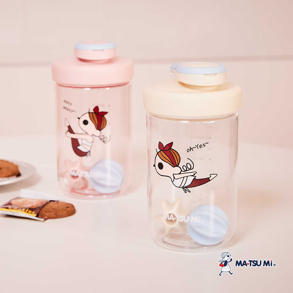 MA‧TSU Mi 萌力瑪娃動搖搖杯(粉紅.粉黃)