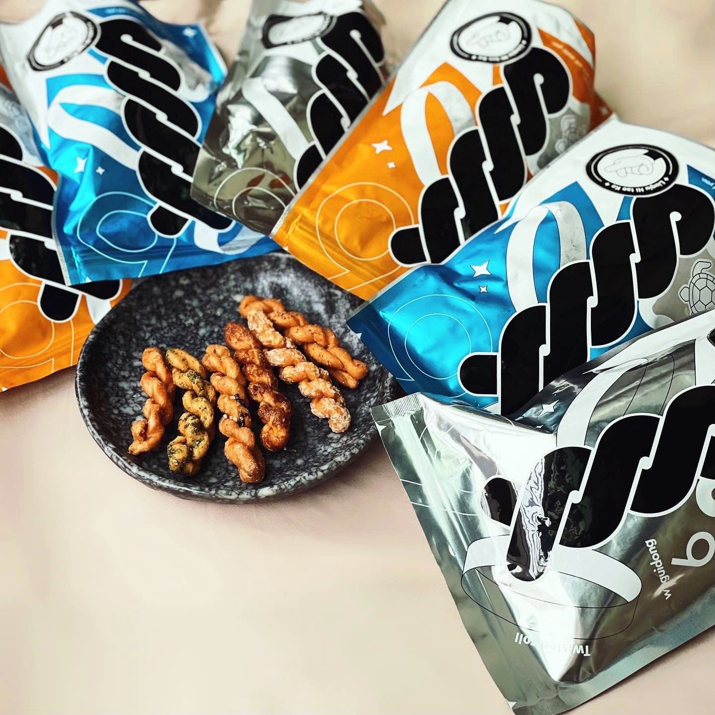 小琉球海濤客麻花捲共有6種口味