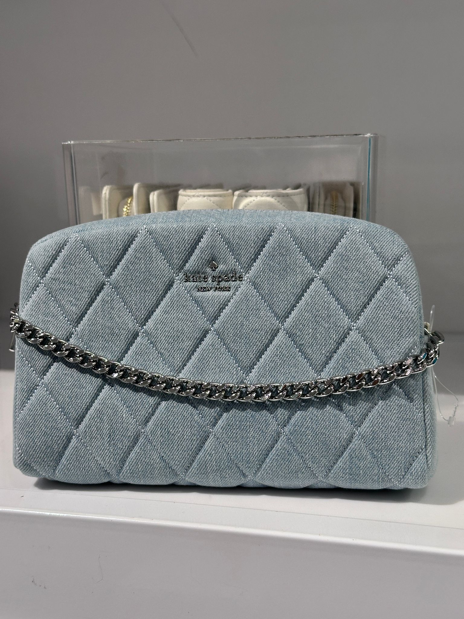 RQ67 KS 牛仔間線相機袋 Carey Denim Mini Camera Bag