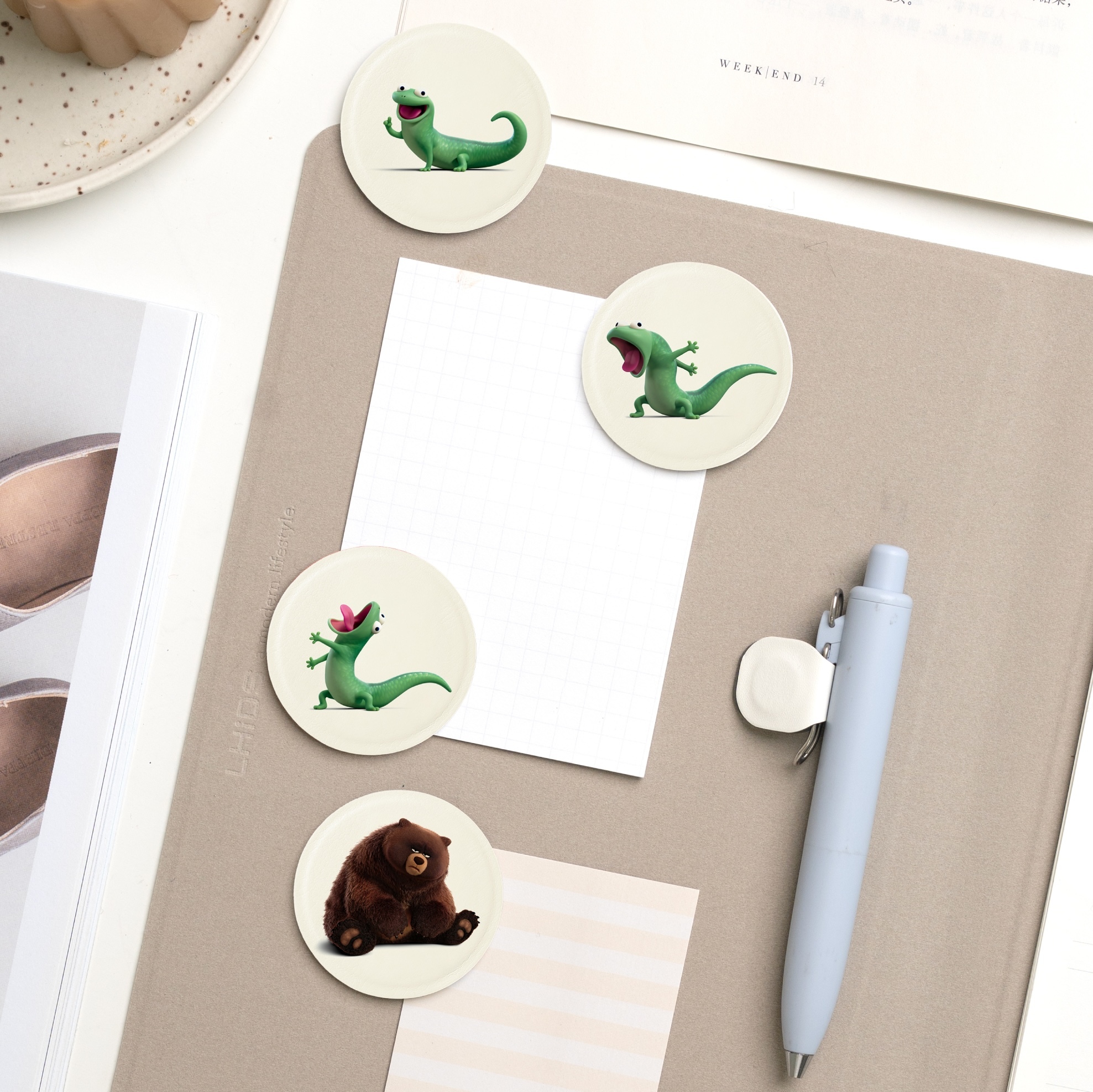 Pixar 狸想世界-造型磁鐵組【正版授權】