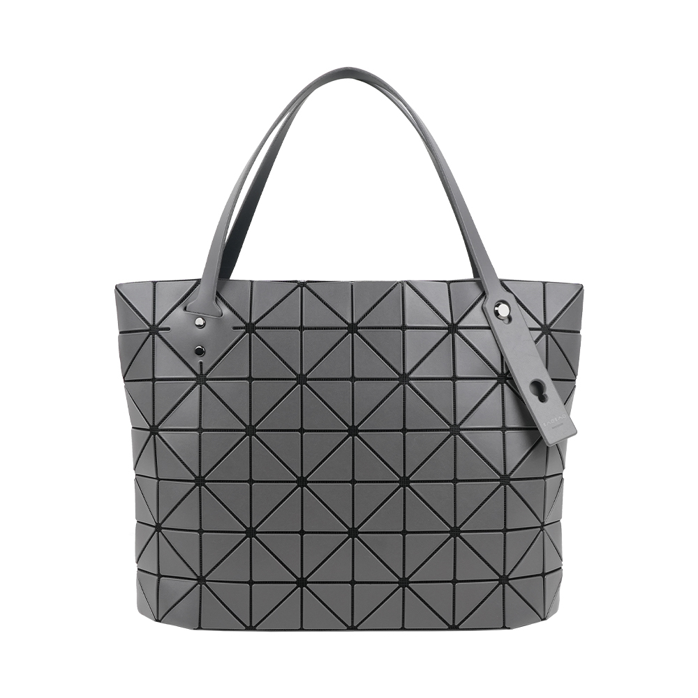 【ISSEY MIYAKE三宅一生】BAO BAO ROCK MATTE 7X10 啞光霧面托特包(炭灰色)