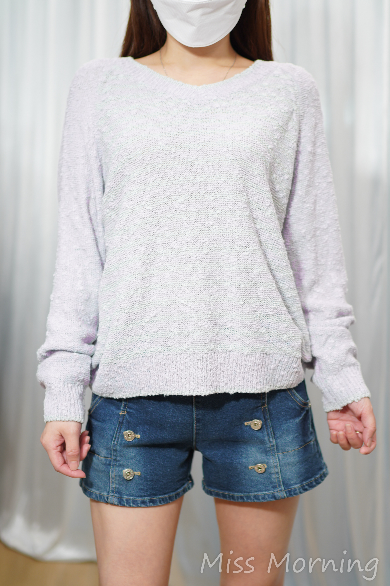 粒粒雪花線料上衣(15113)