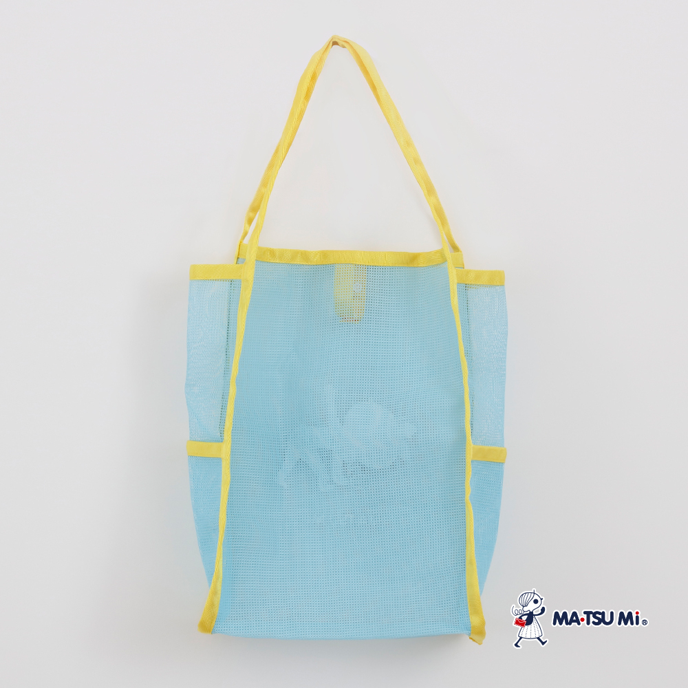 MA‧TSU Mi 萌力瑪娃運動網格提袋(粉紅.水藍)