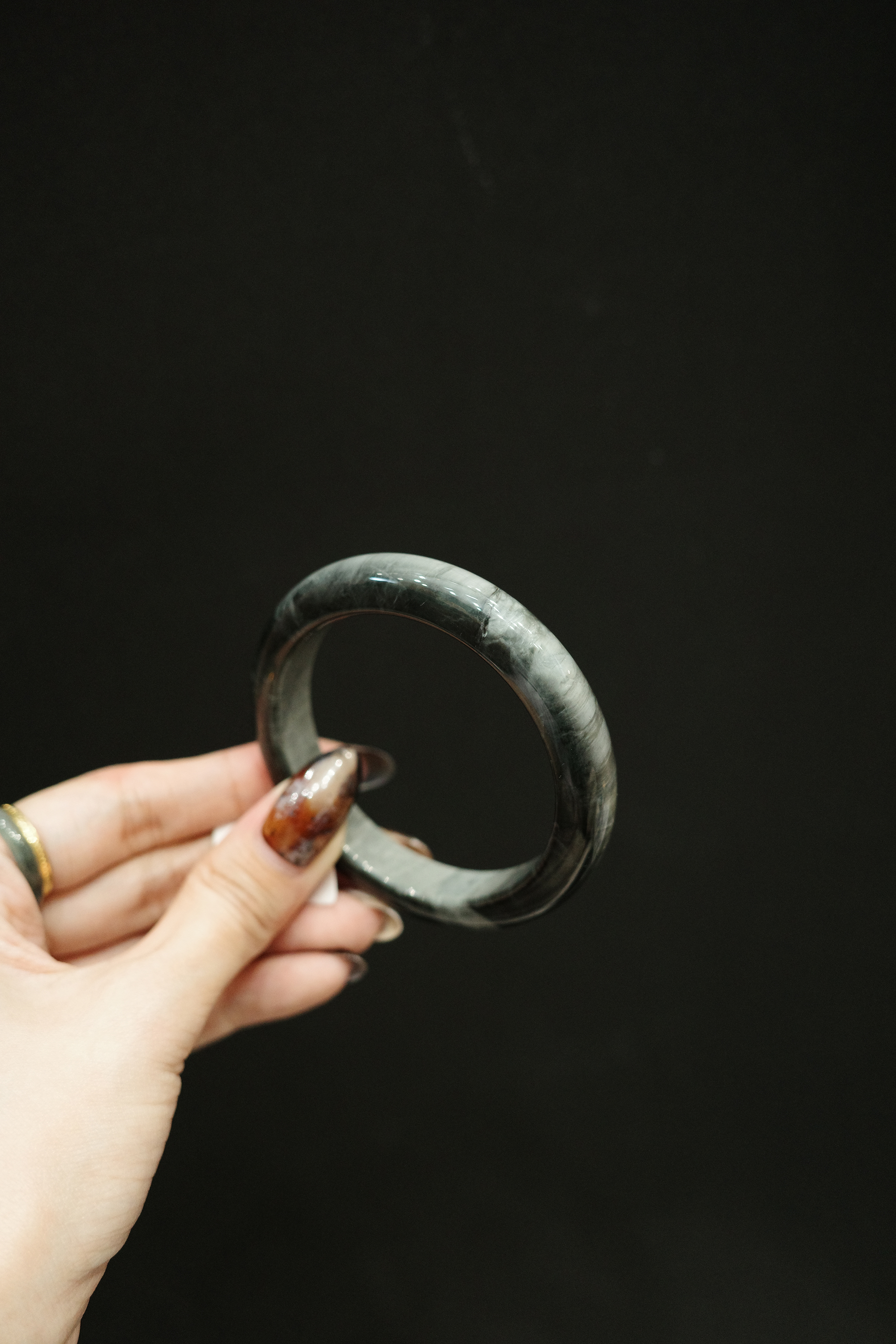 疏星淡月｜鷹眼石｜56圈口