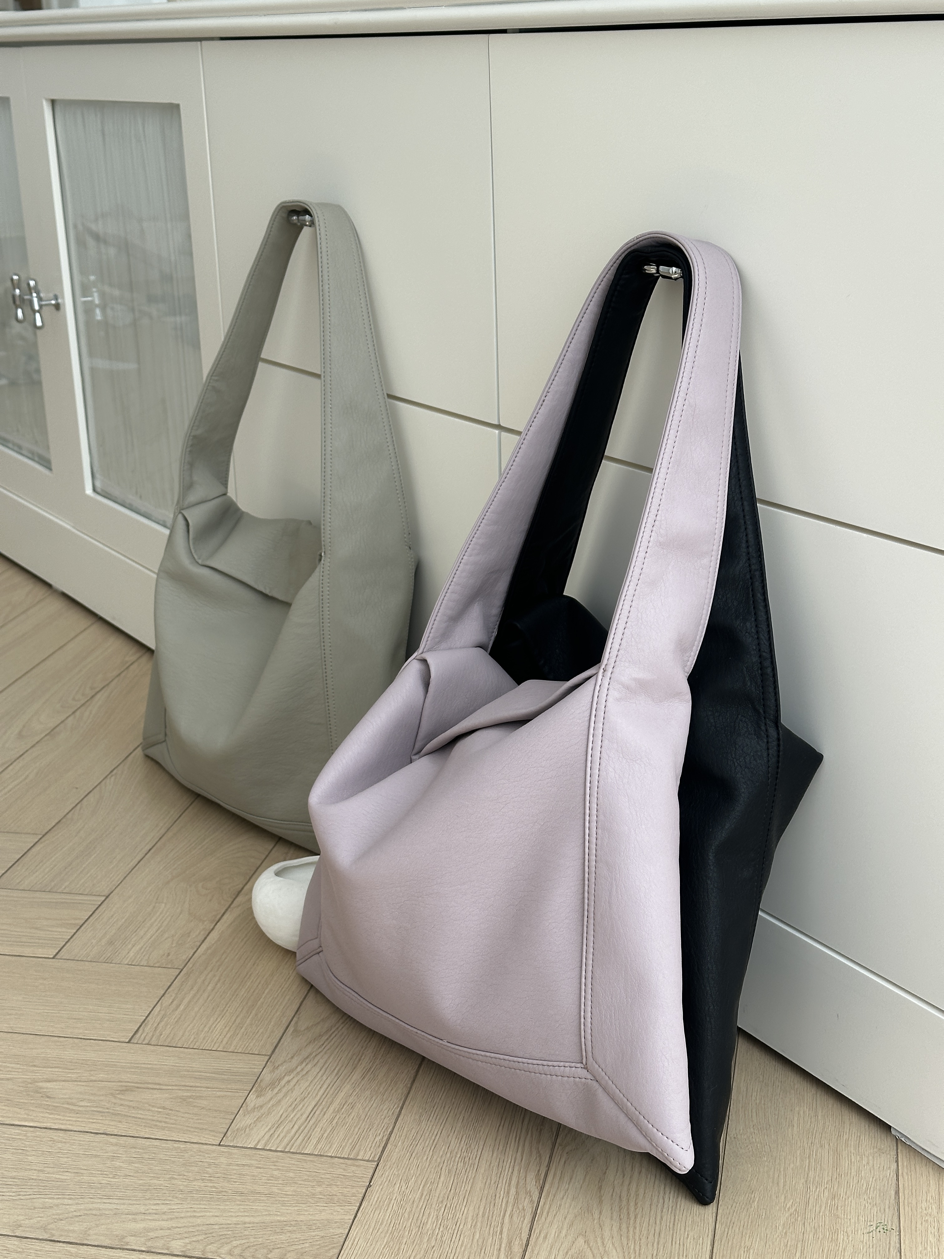 Nora Shoulder Tote Bag Lavender-D123LAV
