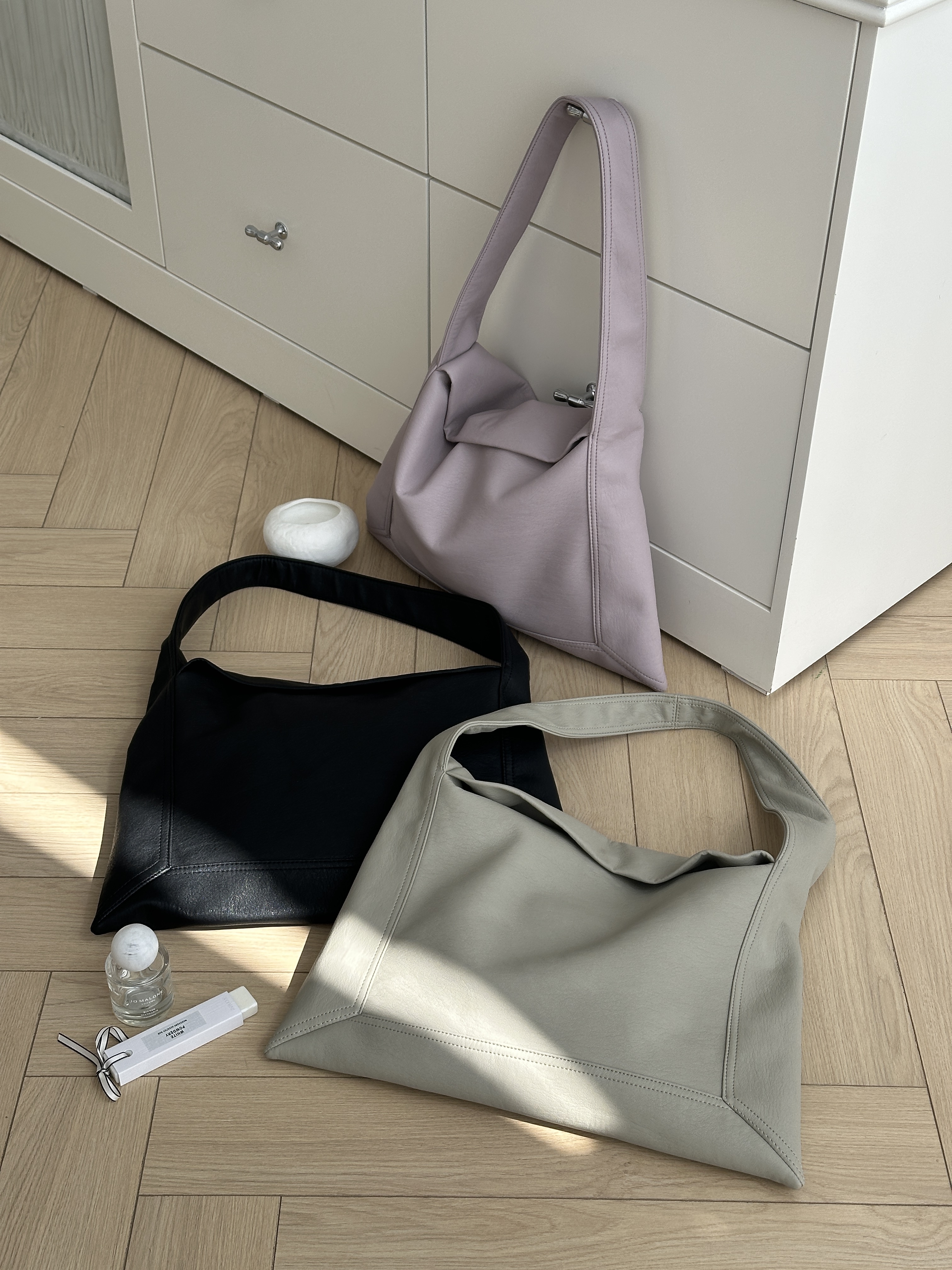 Nora Shoulder Tote Bag Lavender-D123LAV