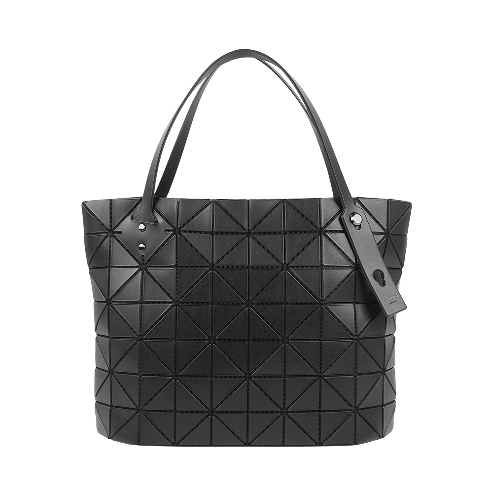 【ISSEY MIYAKE三宅一生】BAO BAO ROCK MATTE 7X10 啞光霧面托特包(黑色)