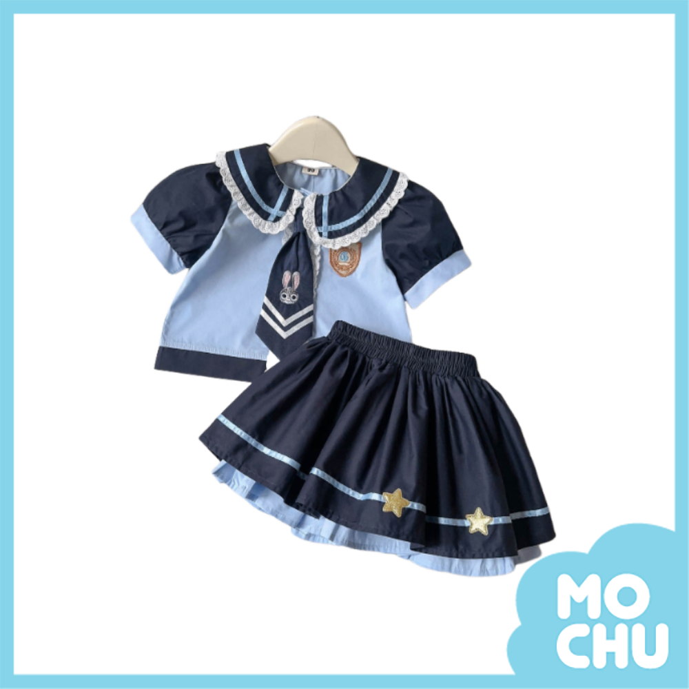 小兔刑警短袖套裝