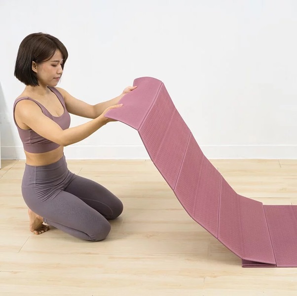 超慢跑墊推薦Lotus FitnessMIT台灣製TPE摺疊瑜珈健身墊 6mm