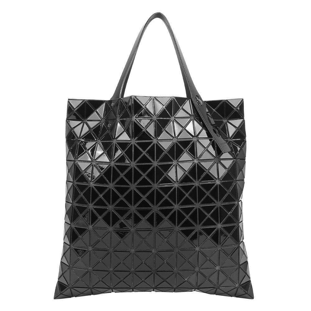 【ISSEY MIYAKE三宅一生】BAO BAO PRISM 10X10 亮面手提包(黑色)