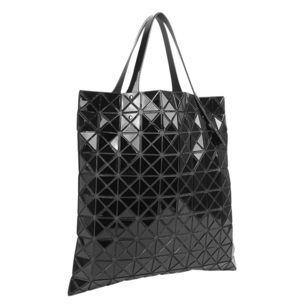 【ISSEY MIYAKE三宅一生】BAO BAO PRISM 10X10 亮面手提包(黑色)