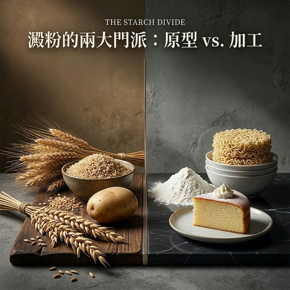 原型澱粉推薦高纖維全穀雜糧