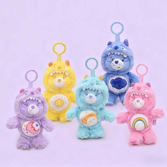 《6646》carebears小怪獸變裝系列掛飾