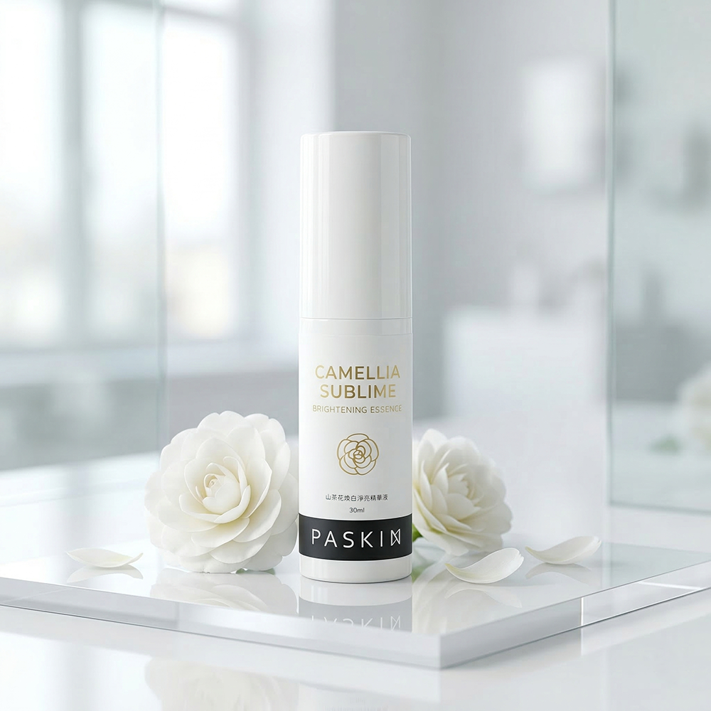 山茶花煥白淨亮精華液(30ml)_PASKIN
