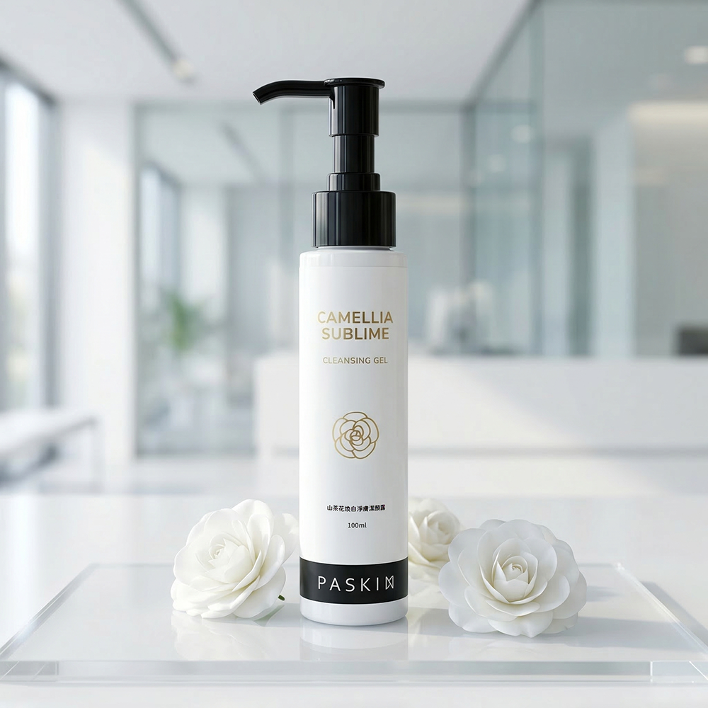 山茶花煥白淨膚潔顏露(100ml)_PASKIN