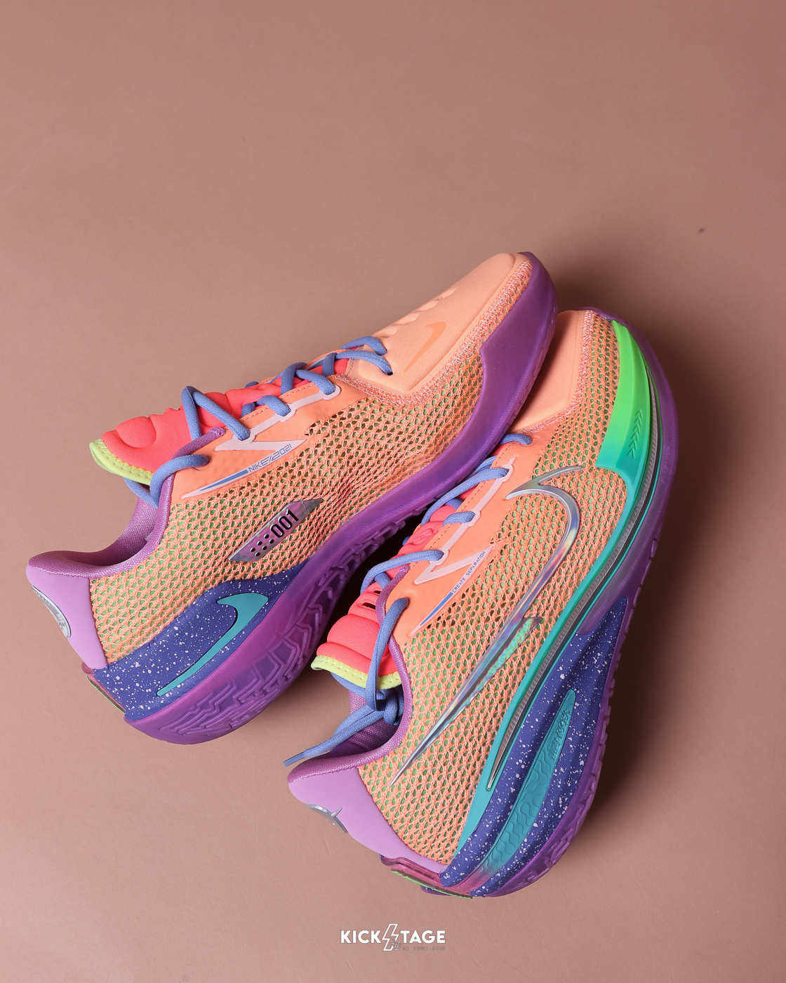 [ 連線代購商品 ]男鞋 NIKE AIR ZOOM G.T. CUT 'Tri-State'  Dylan Harper PE 橘色 彩色 實戰 籃球鞋【CZ0176-800】GTCUT1 GTCUT