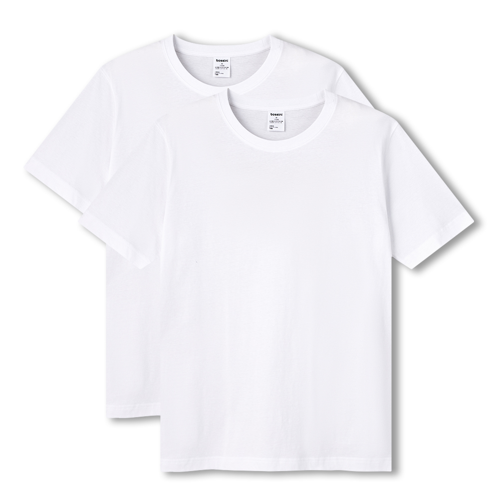 男裝圓領短袖內衣 (2件)