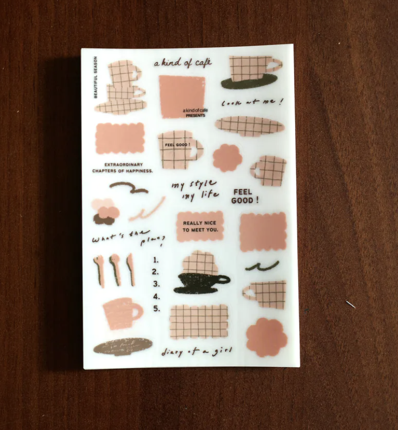 什物｜溫柔時刻 轉印貼紙 2張入