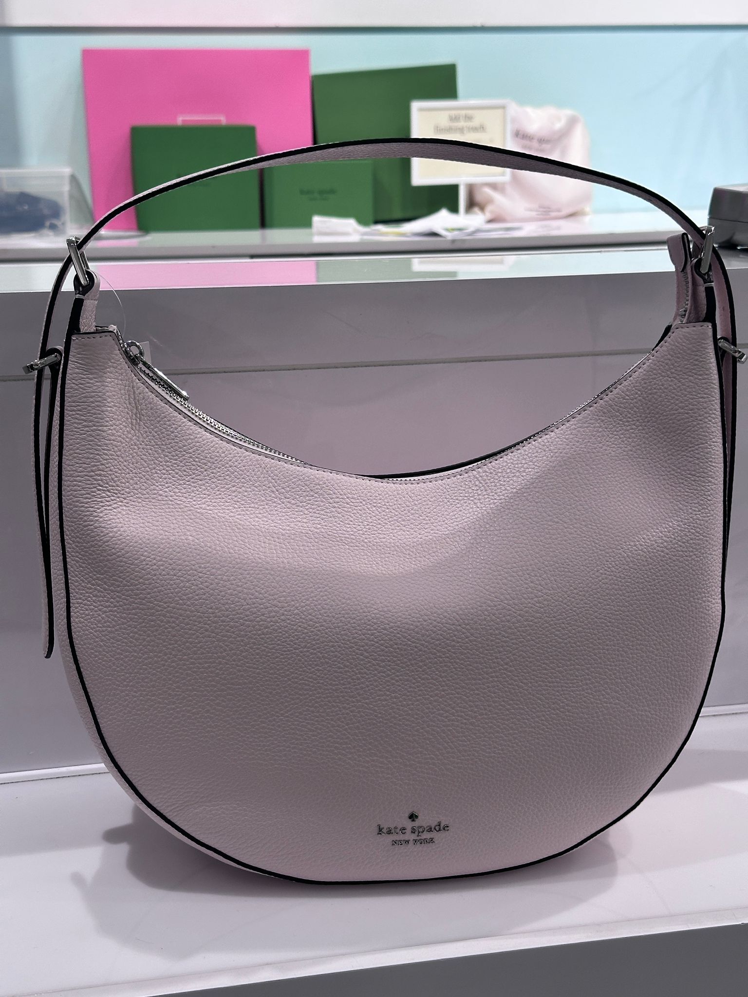 RQ76 KS 粉紅色大半月單肩包 Nova Large Shoulder Bag