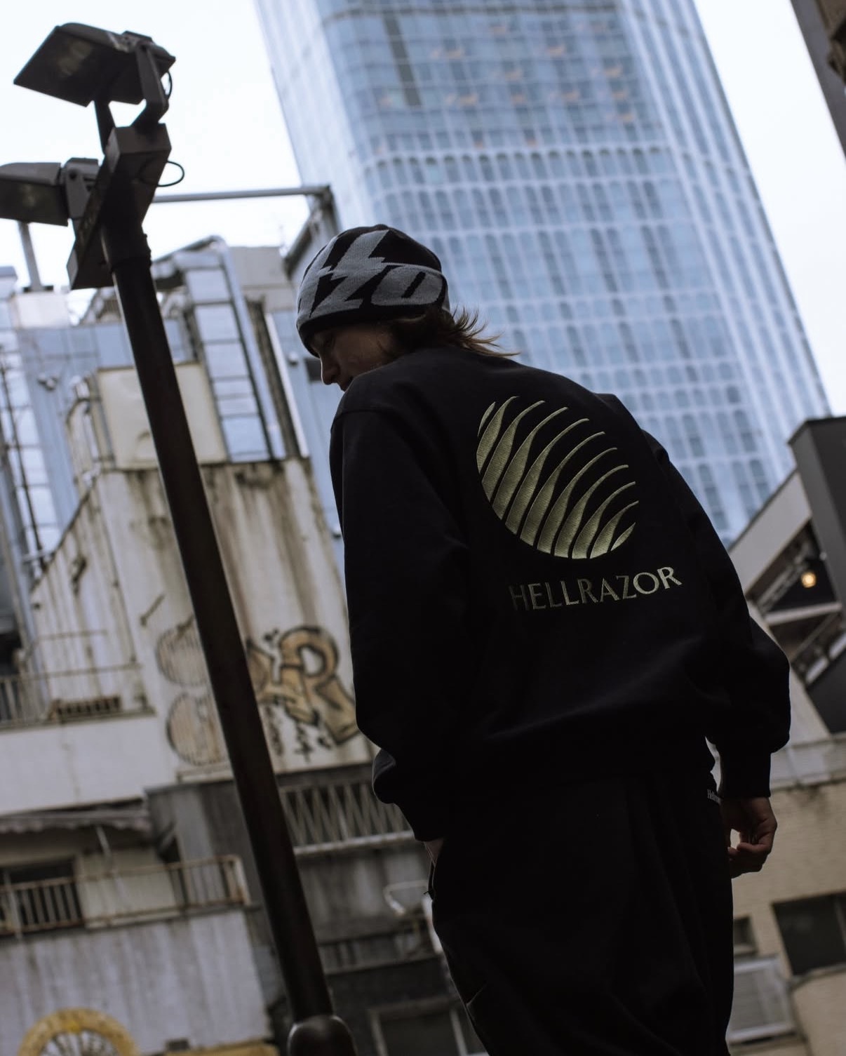 Hellrazor - LOGO EMB CREWNECK