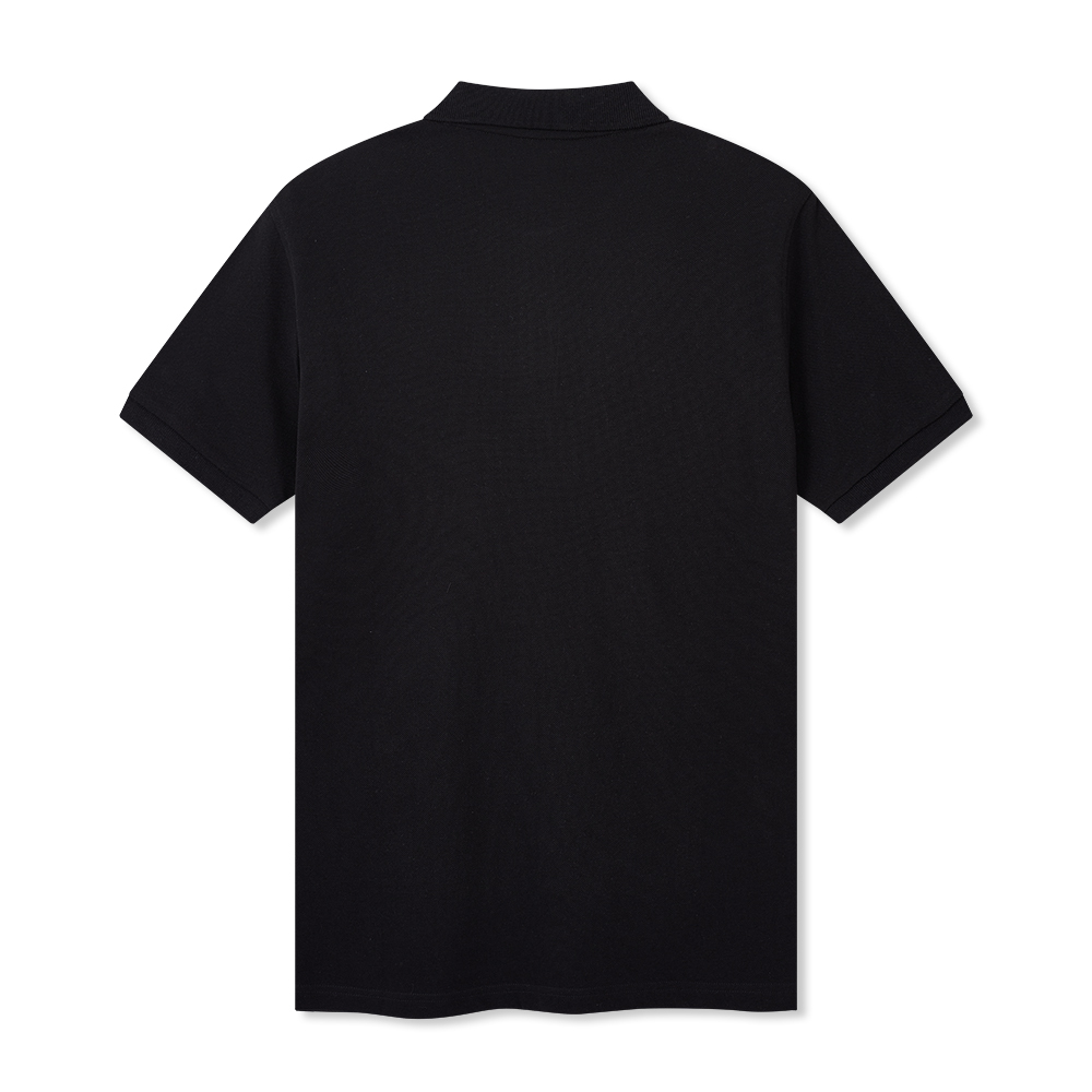 男裝淨色短袖Polo
