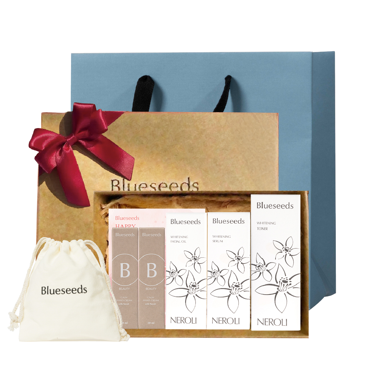 【贈購物金300】療癒媽咪橙花潤白保養護手禮 五件套組 (活膚液100ml+精華液30ml+精油露30ml+護手霜*2)