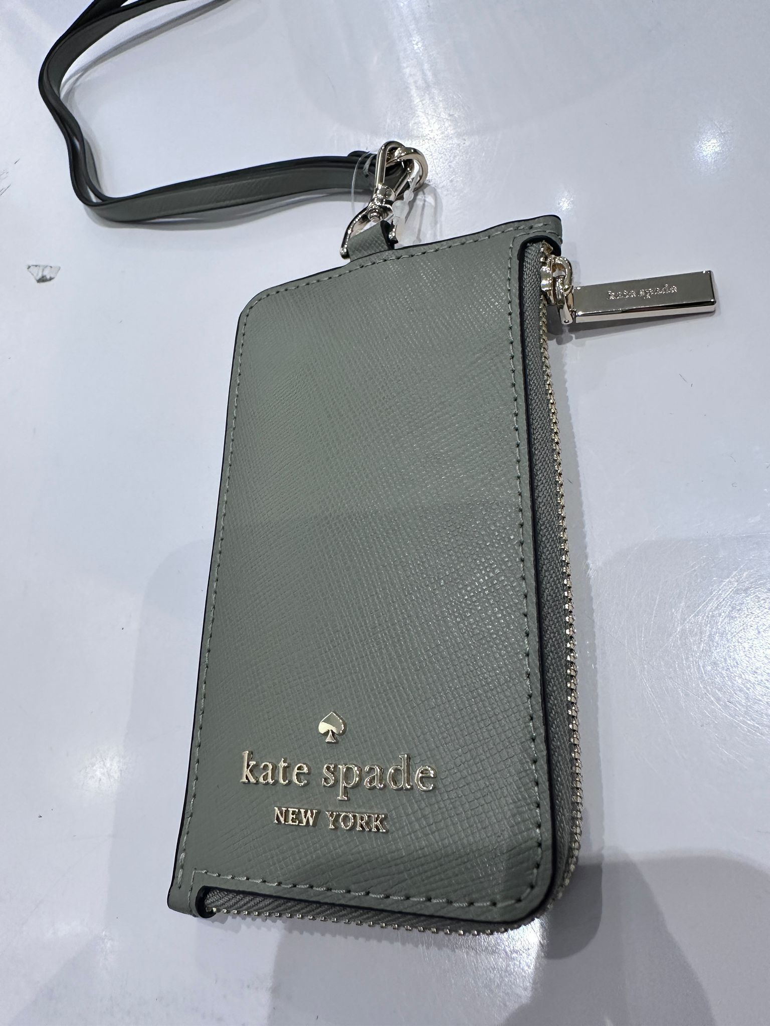 RQ79 KS 深綠色掛頸繩咭包 Card Case Lanyard