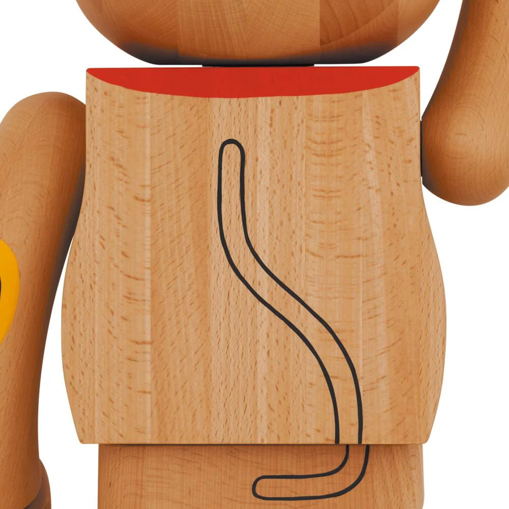 カリモク 木 招き猫 招財貓 1000％ BE@RBRICK