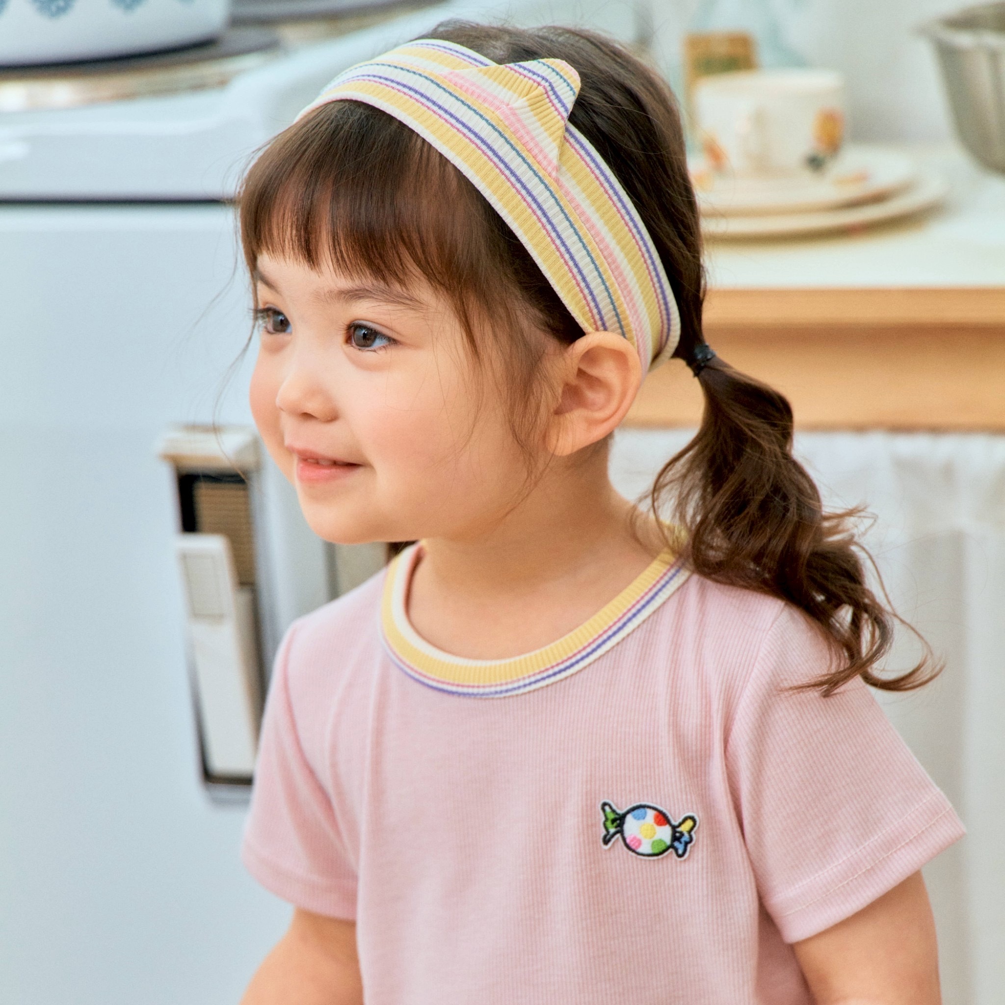 可愛小糖果上衣（彈性好穿脫）