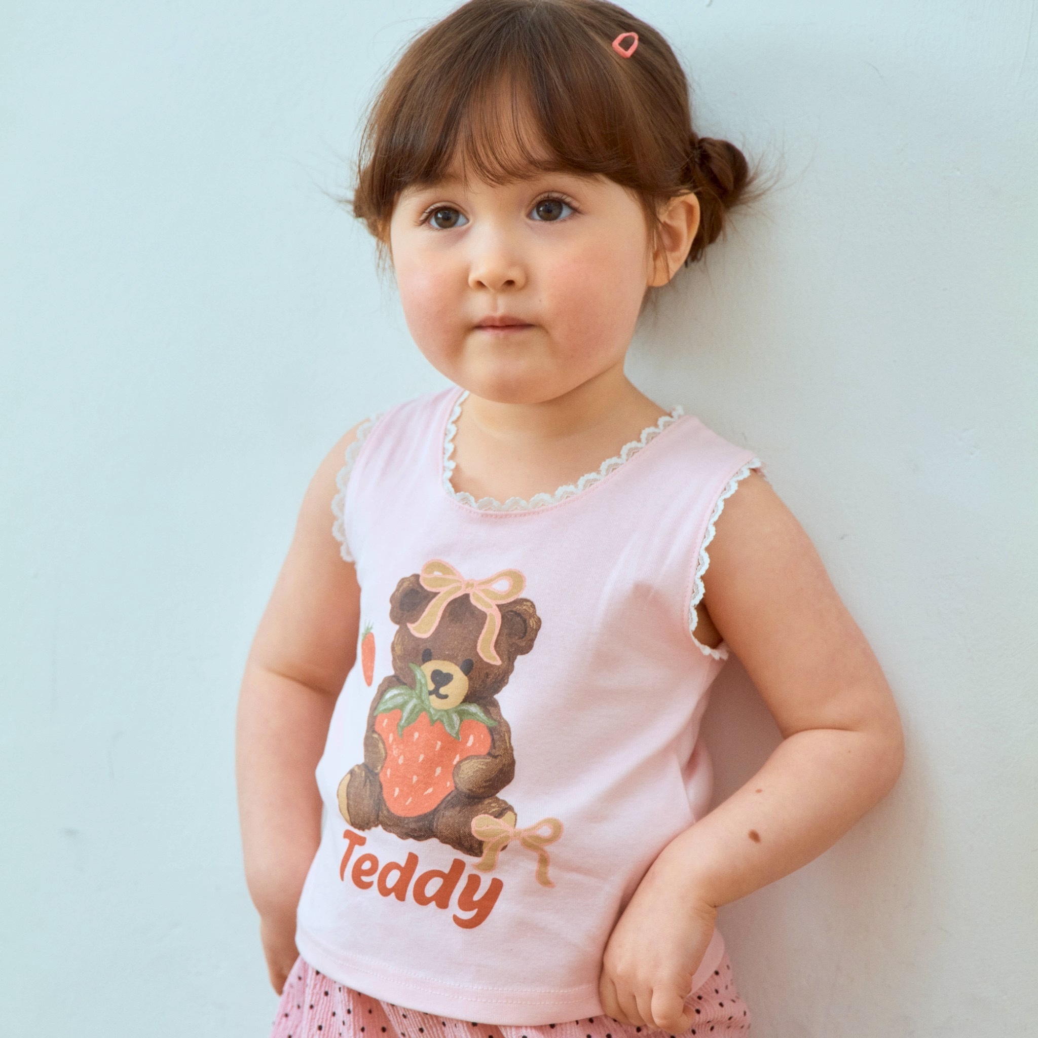 溫馨泰迪熊背心（彈性好穿脫）