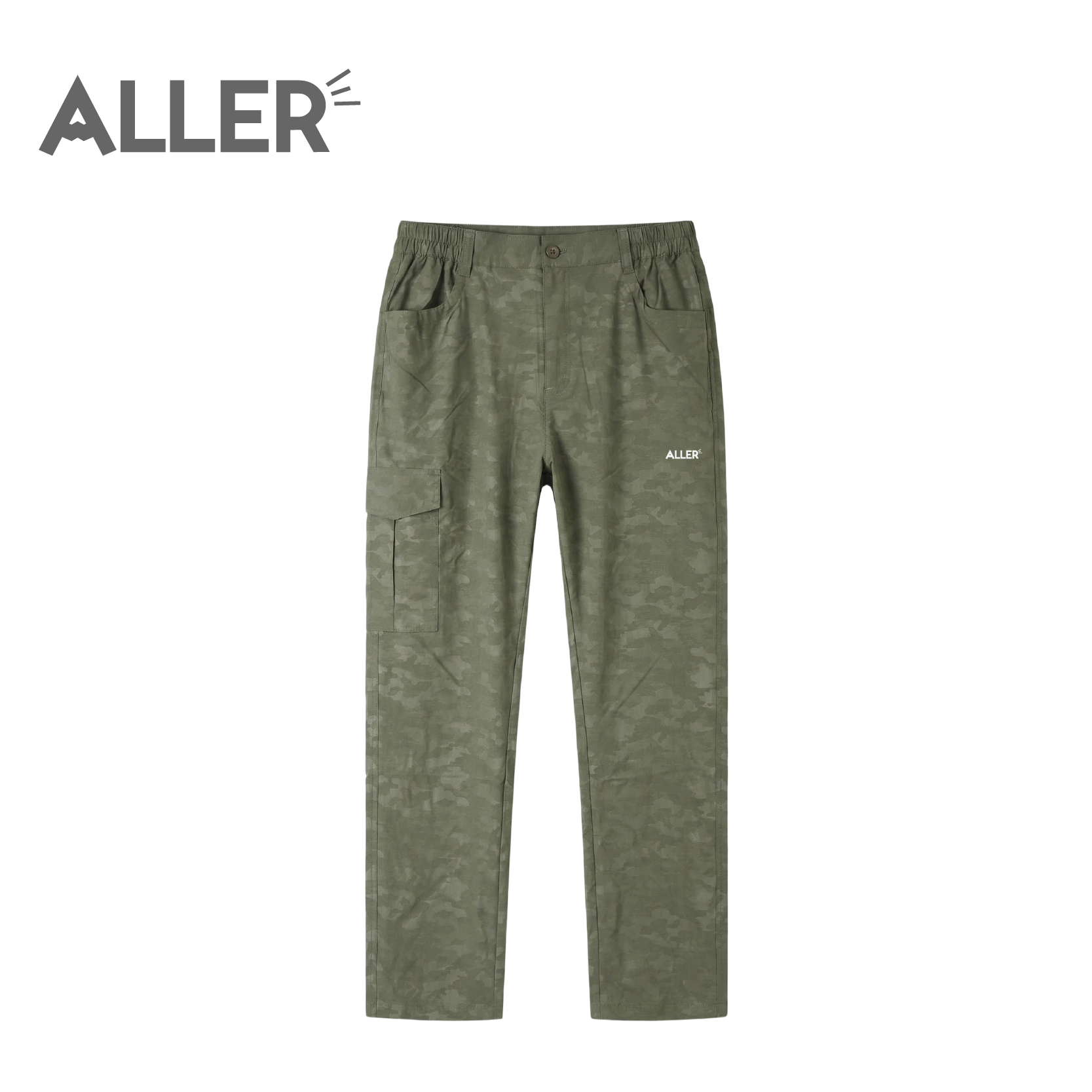 ALLER 迷彩側口袋排汗長褲 女款 (4色) 防曬/排汗透氣/快乾/登山休閒 21CZD5512