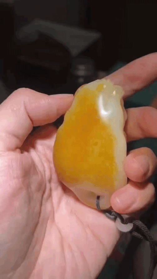 38723 和田玉籽料貔貅