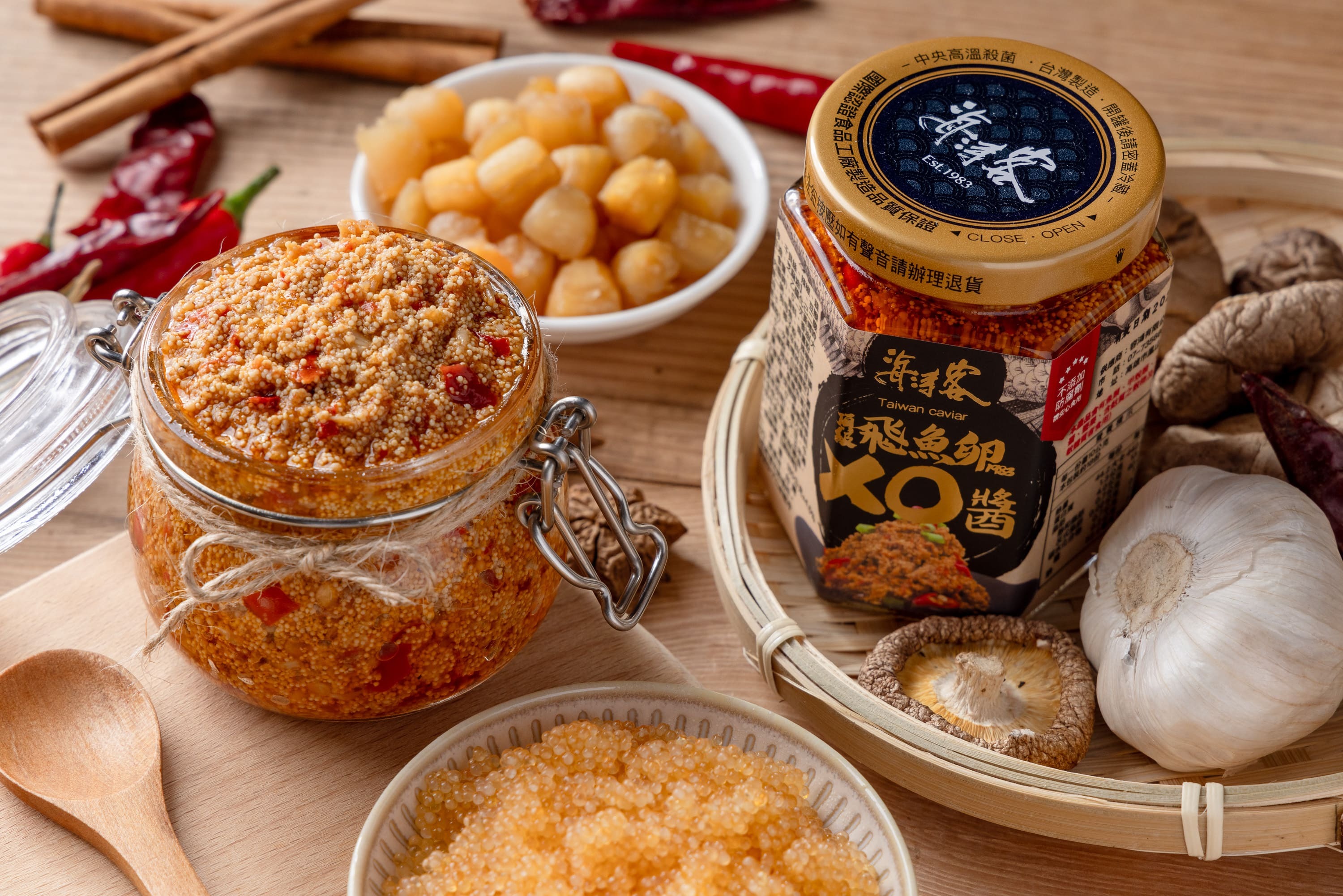 小琉球伴手禮首選海濤客的飛魚卵 XO 醬