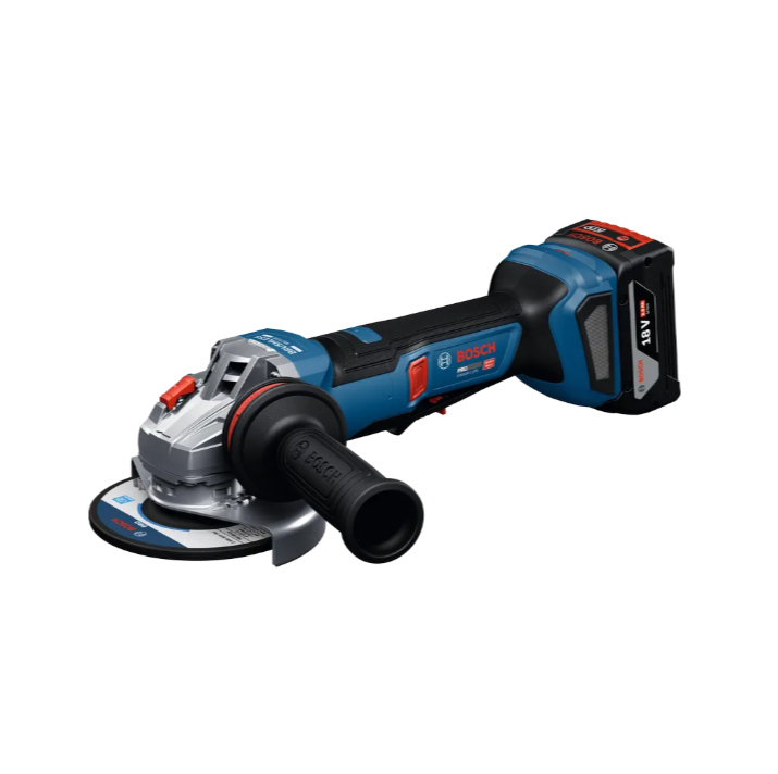 "BOSCH" 5"充電式電子速角磨機(18V鋰電)(底部開關)(淨機)-[GWS18V-11PS]