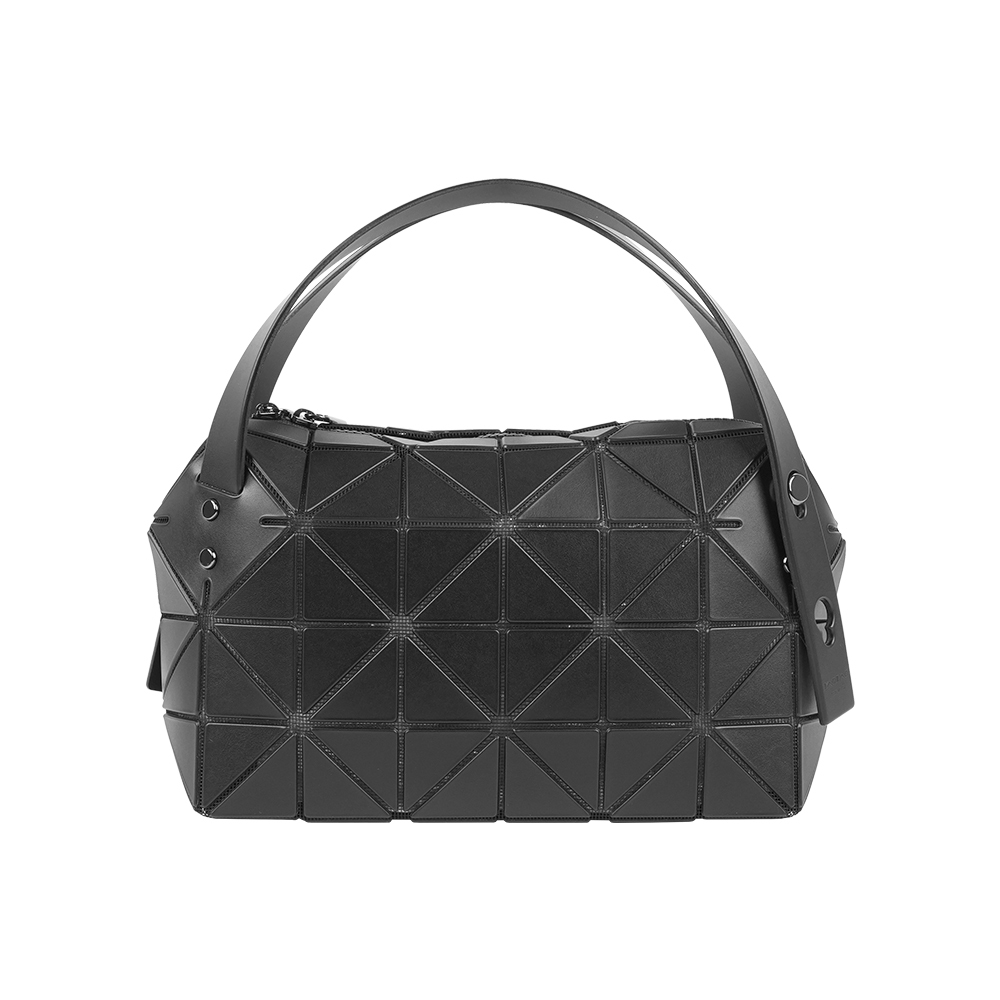 【ISSEY MIYAKE三宅一生】BAO BAO Boston 霧面手提迷你波士頓包(黑色)