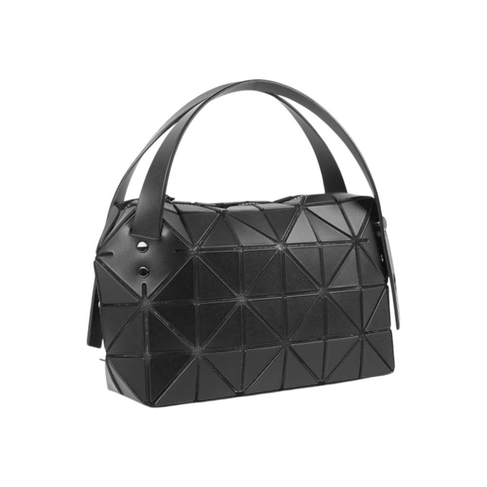 【ISSEY MIYAKE三宅一生】BAO BAO Boston 霧面手提迷你波士頓包(黑色)