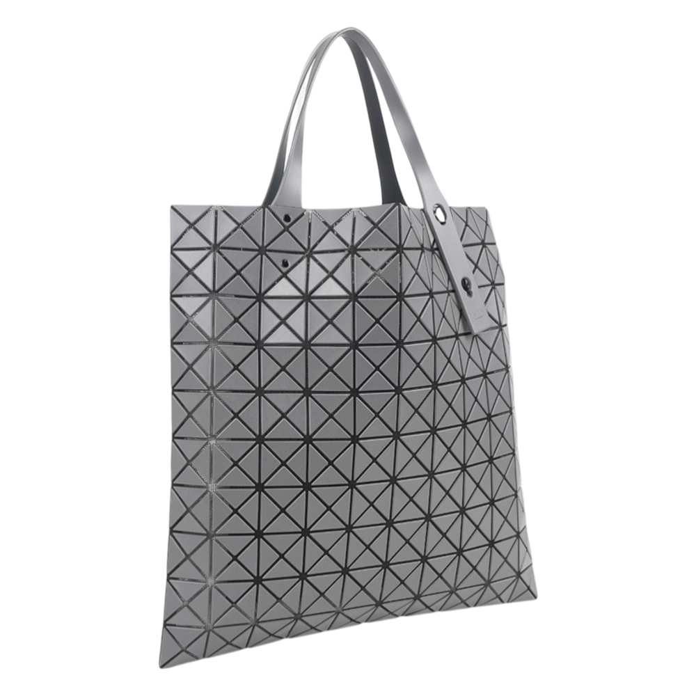 【ISSEY MIYAKE三宅一生】BAO BAO PRISM 10X10 啞光霧面手提包(炭灰色)