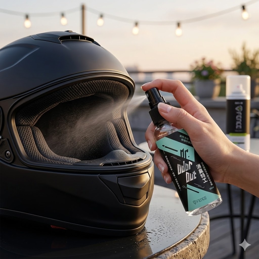 安全帽噴消臭特工